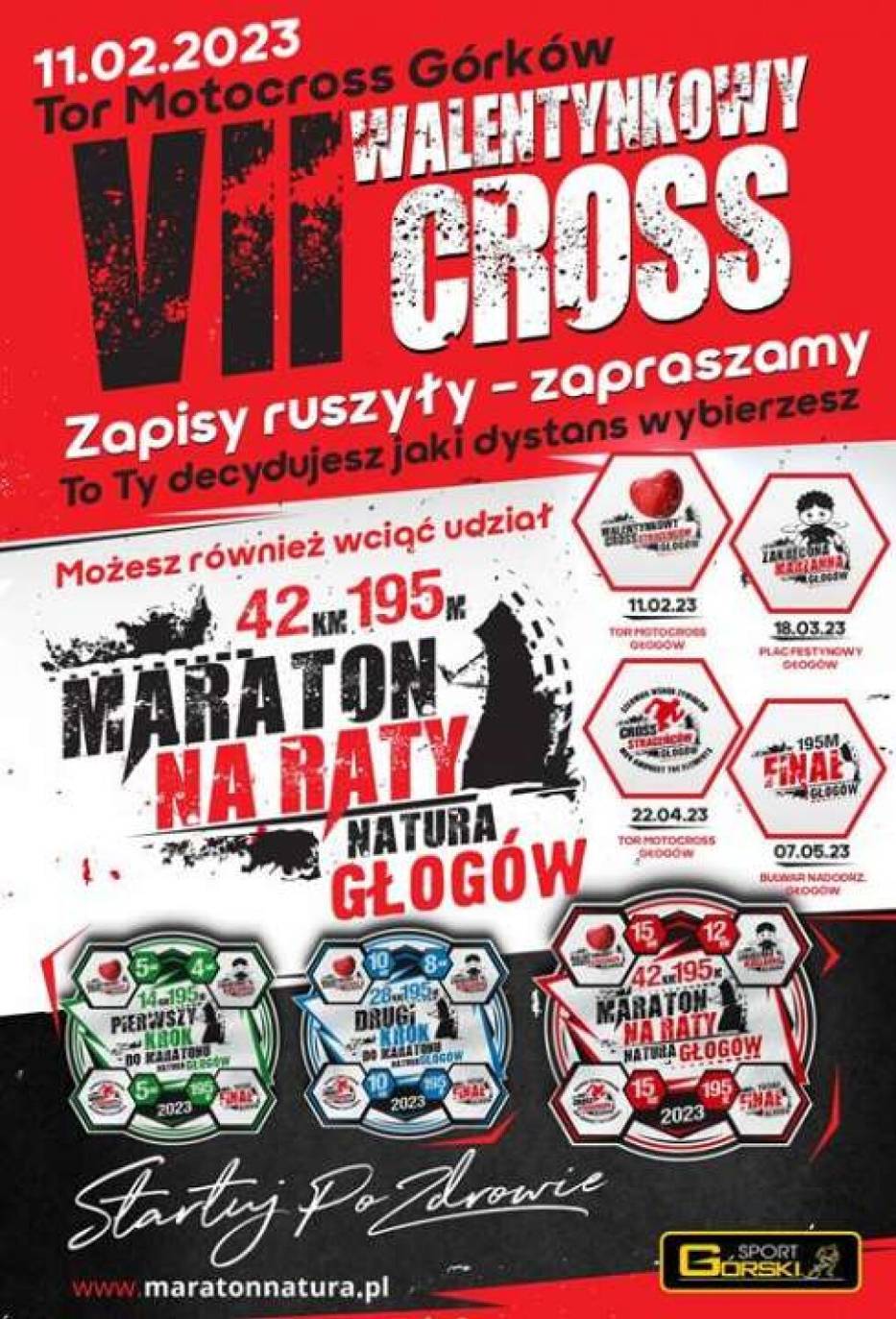 W Głogowie maraton z Jerzym Górskim pobiegniesz... na raty!