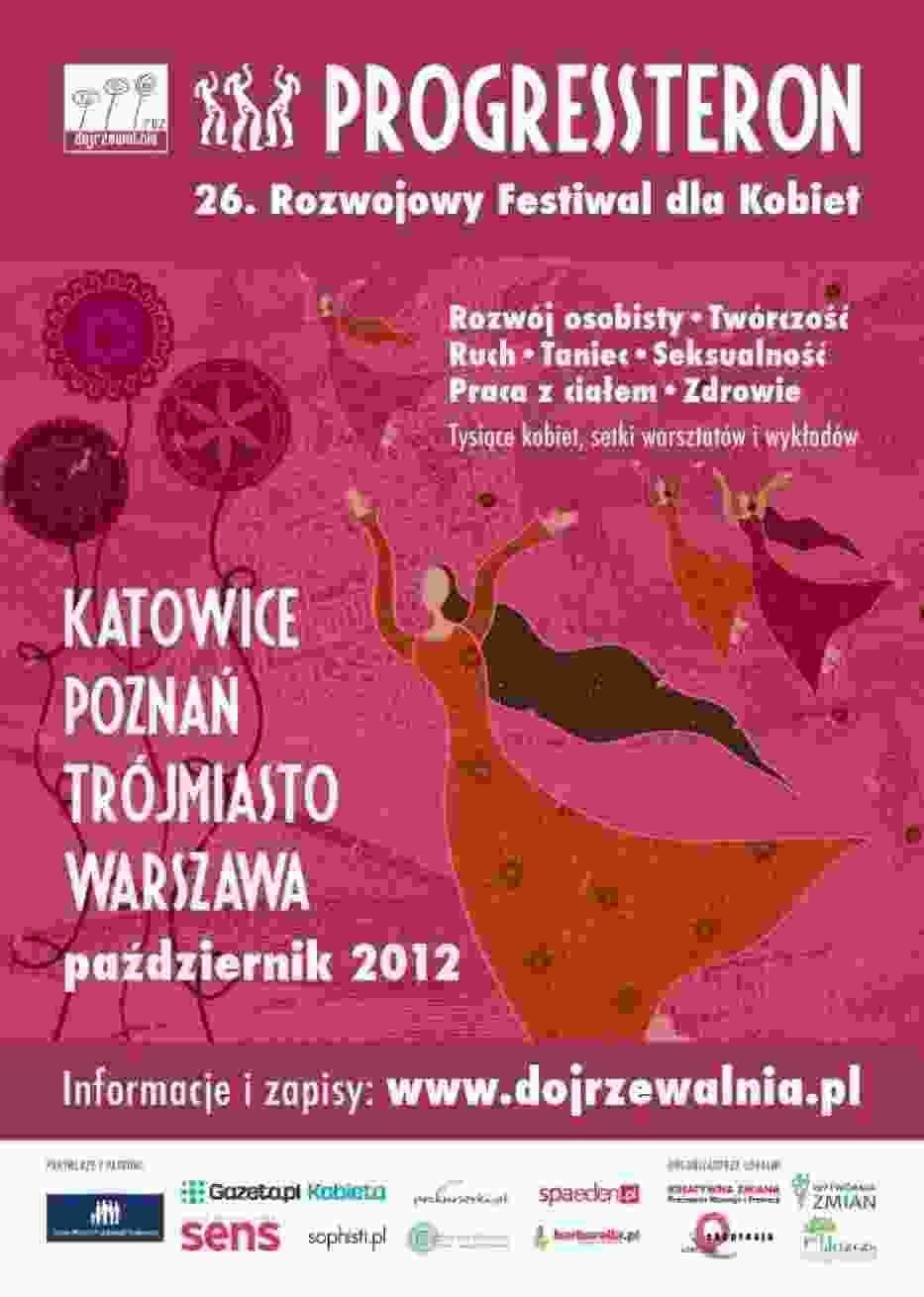 Festiwal PROGRESSteron to dwa jesienne weekendy: 19-21 oraz 26-28 października 2012