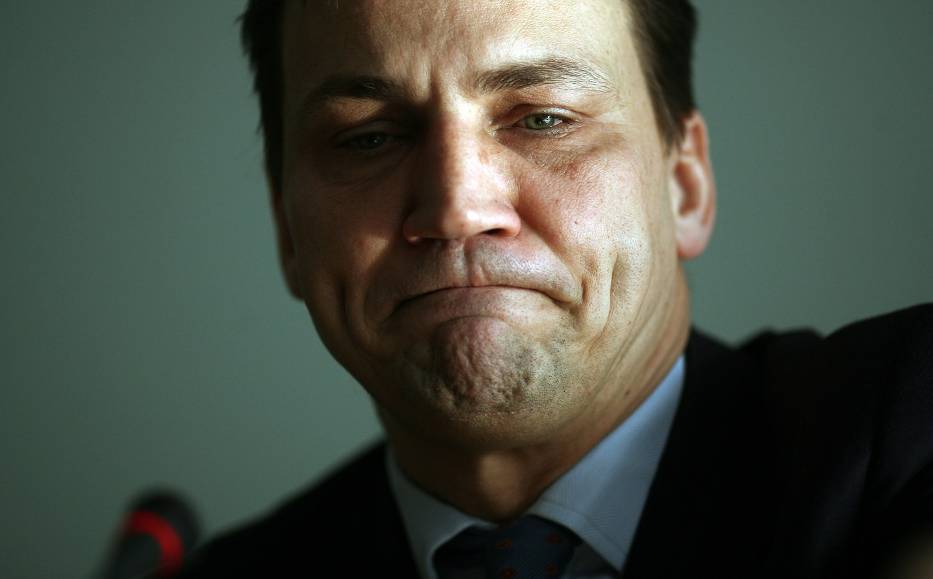 Radosław Sikorski, szef polskiej dyplomacji