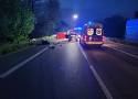 Tragiczny wypadek na DK 94 w Brzesku. Nie żyje motocyklista, który zderzył się z samochodem osobowym 