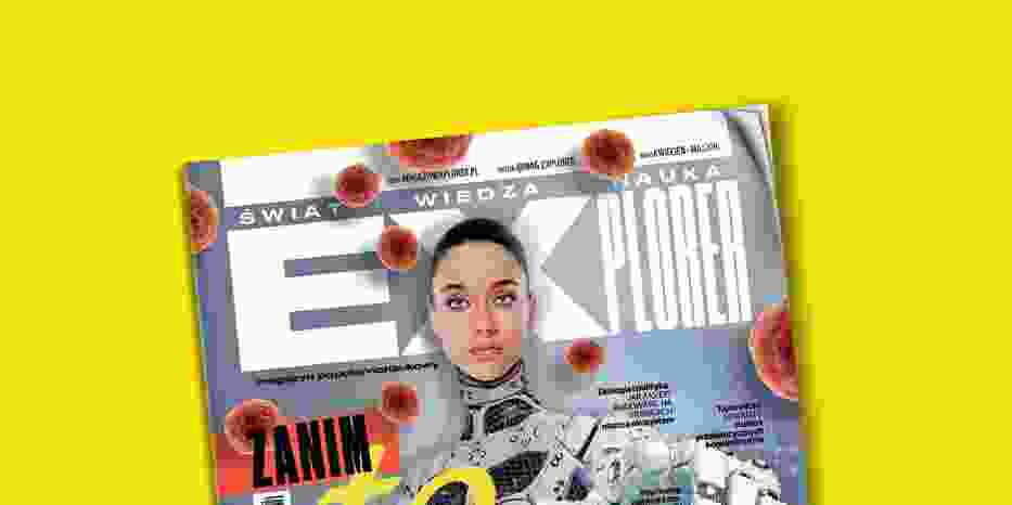 Tak wygląda okładka pierwszego numeru Magazynu Explorer