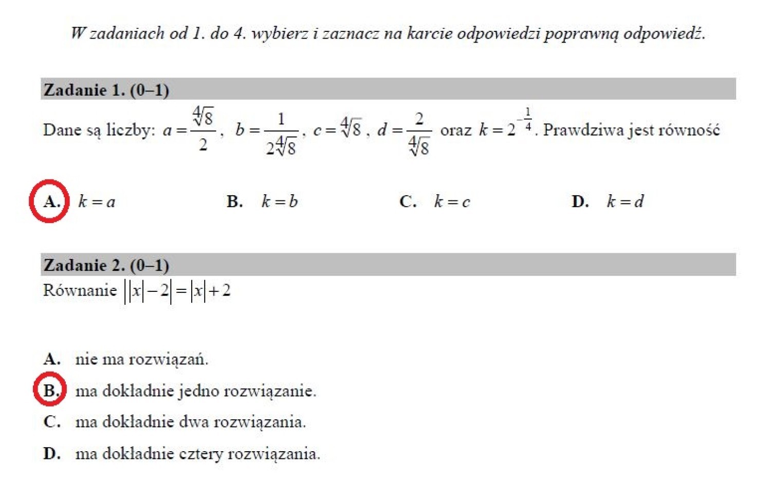 Matura 2018 matematyka poziom rozszerzony