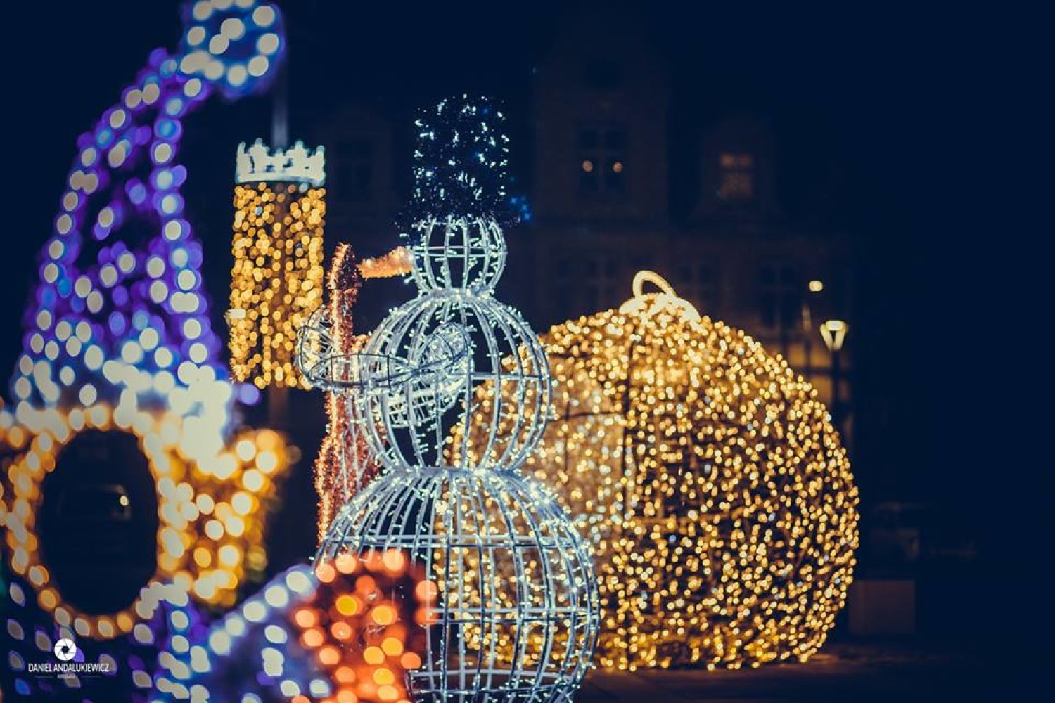 Skwierzyna świeci się jak choinka