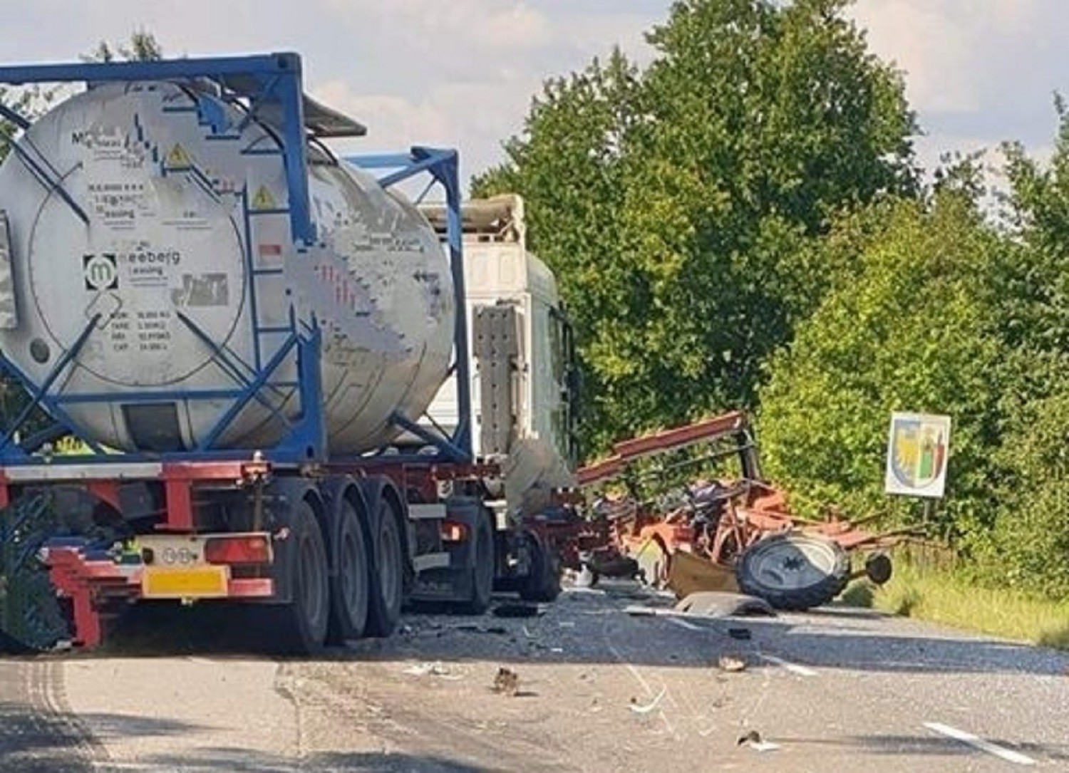Na granicy Kończyc Wielkich i Pruchnej w pow