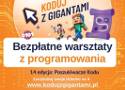 Rusza 14. edycja warsztatów Koduj z Gigantami: Poszukiwacze kodów