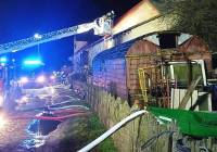 Strażak zginął w pożarze budynku gospodarczego w Strzyżewie! [FOTO]