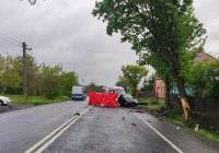 Wypadek śmiertelny w Pyskowicach - kierowca nie dostosował się do warunków na drodze