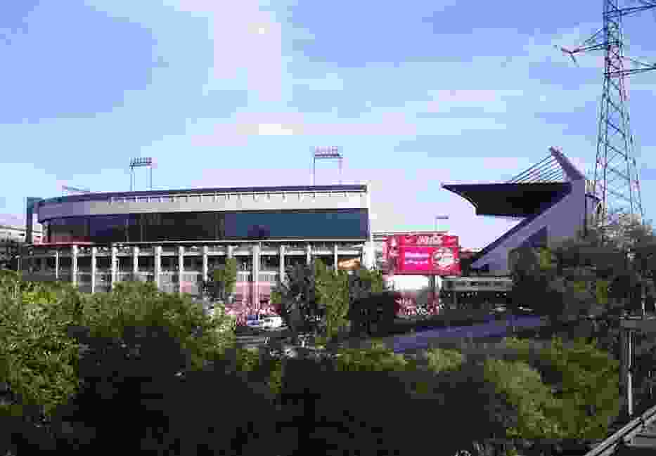 Stadion Vicente Calderon, gdzie Barcę poskromiło Atletico Madryt