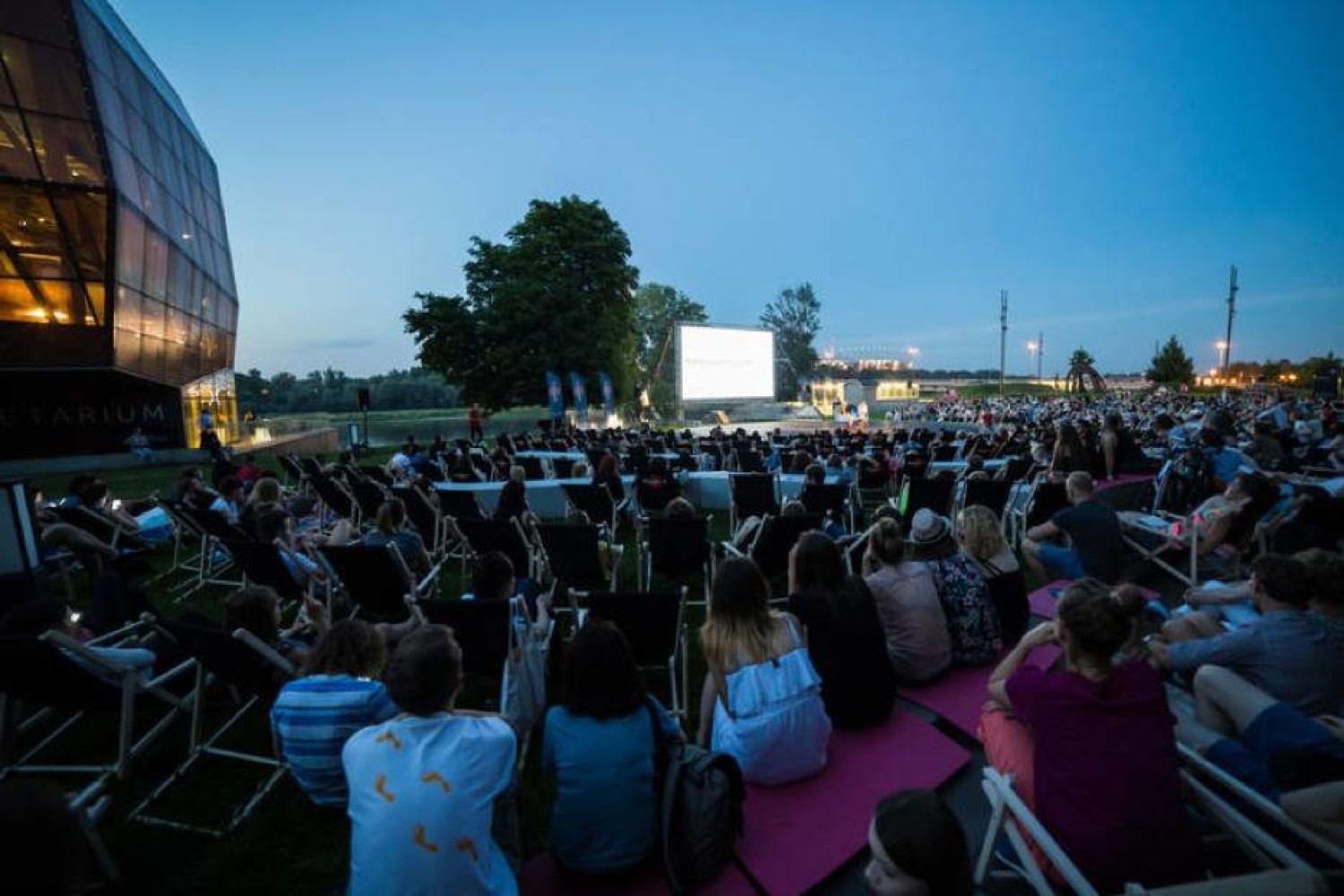 Podlaskie Kino Plenerowe na politechnice