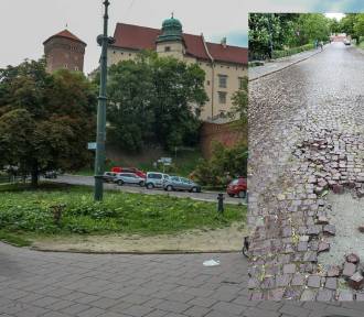Pamiątka z Krakowa? Kostka brukowa spod Wawelu