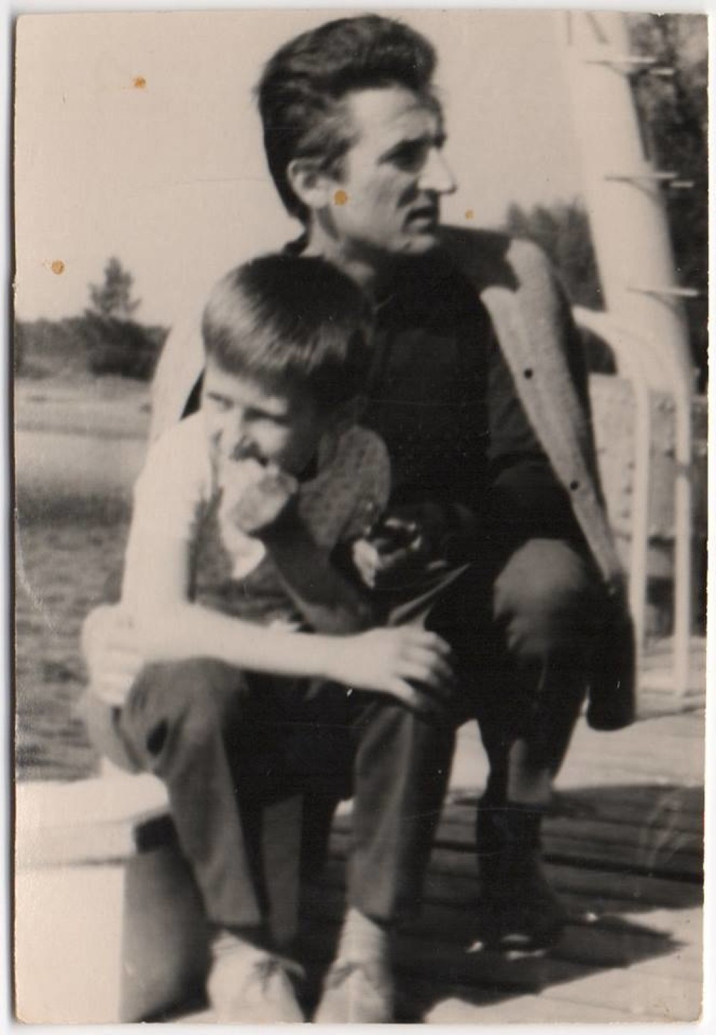 Jerzy Kałdowski na fotografiach i obrazie syna