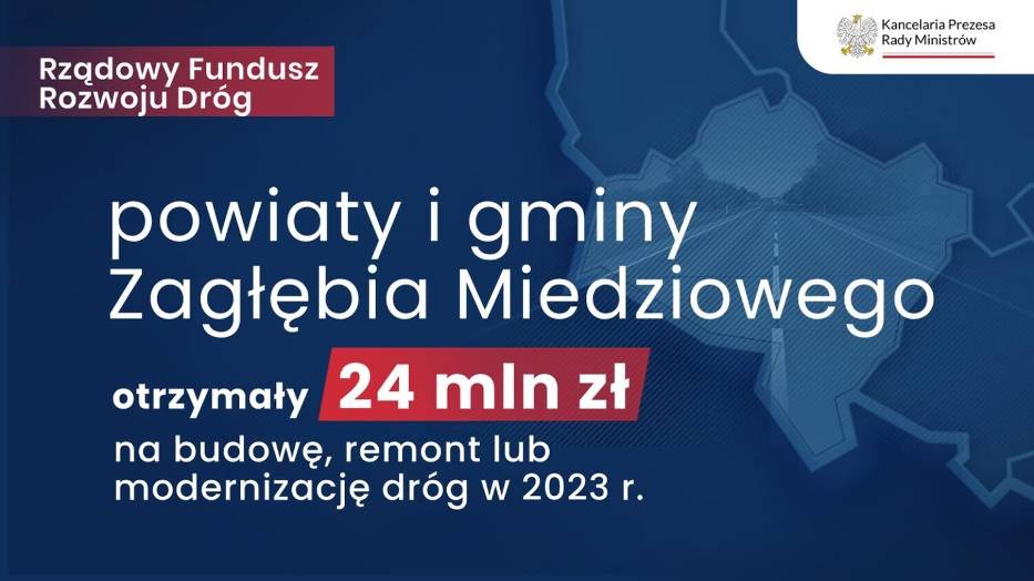 Zubowski: Kolejne miliony na drogi w powiecie głogowskim