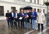 Wizyta parlamentarzystów w Olkuszu. Rozmawiali z mieszkańcami o przyszłości miasta 