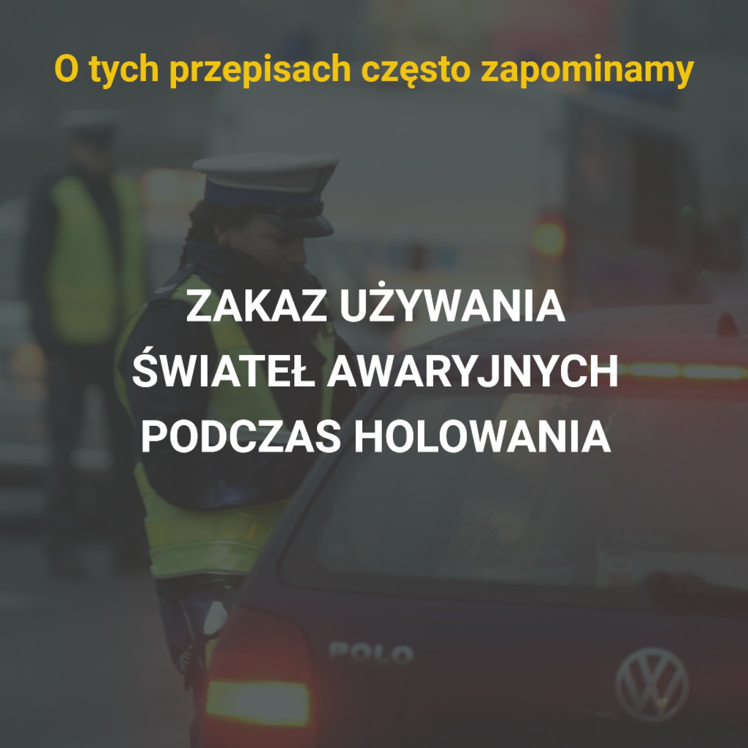 Wielu kierowców zapomina o kilku podstawowych przepisach