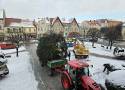 Już jest! Wielką choinkę na pleszewski Rynek przywieźli traktorem