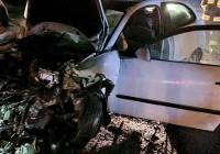 Wypadek na drodze krajowej 74 koło Jaksonka. 15-latek w szpitalu ZDJĘCIA