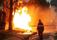 Wybuch gazu na Piaskowej Górze w Wałbrzychu. Podczas prac został uszkodzony gazociąg 