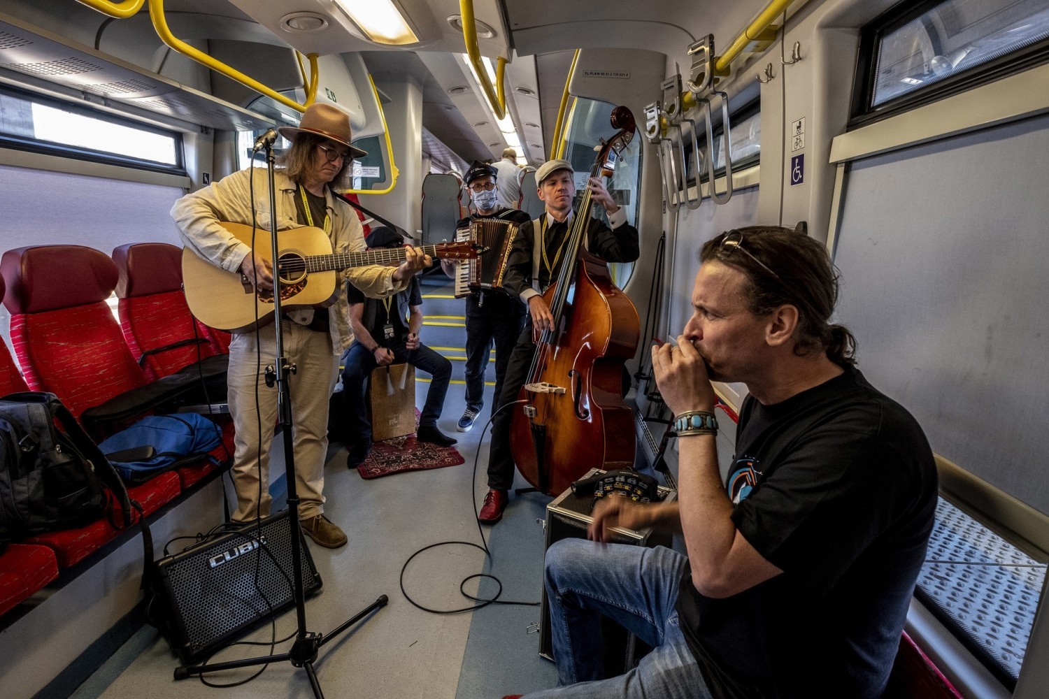 Blues Express wyruszył w sobotę wczesnym popołudniem z Dworca Letniego w Poznaniu