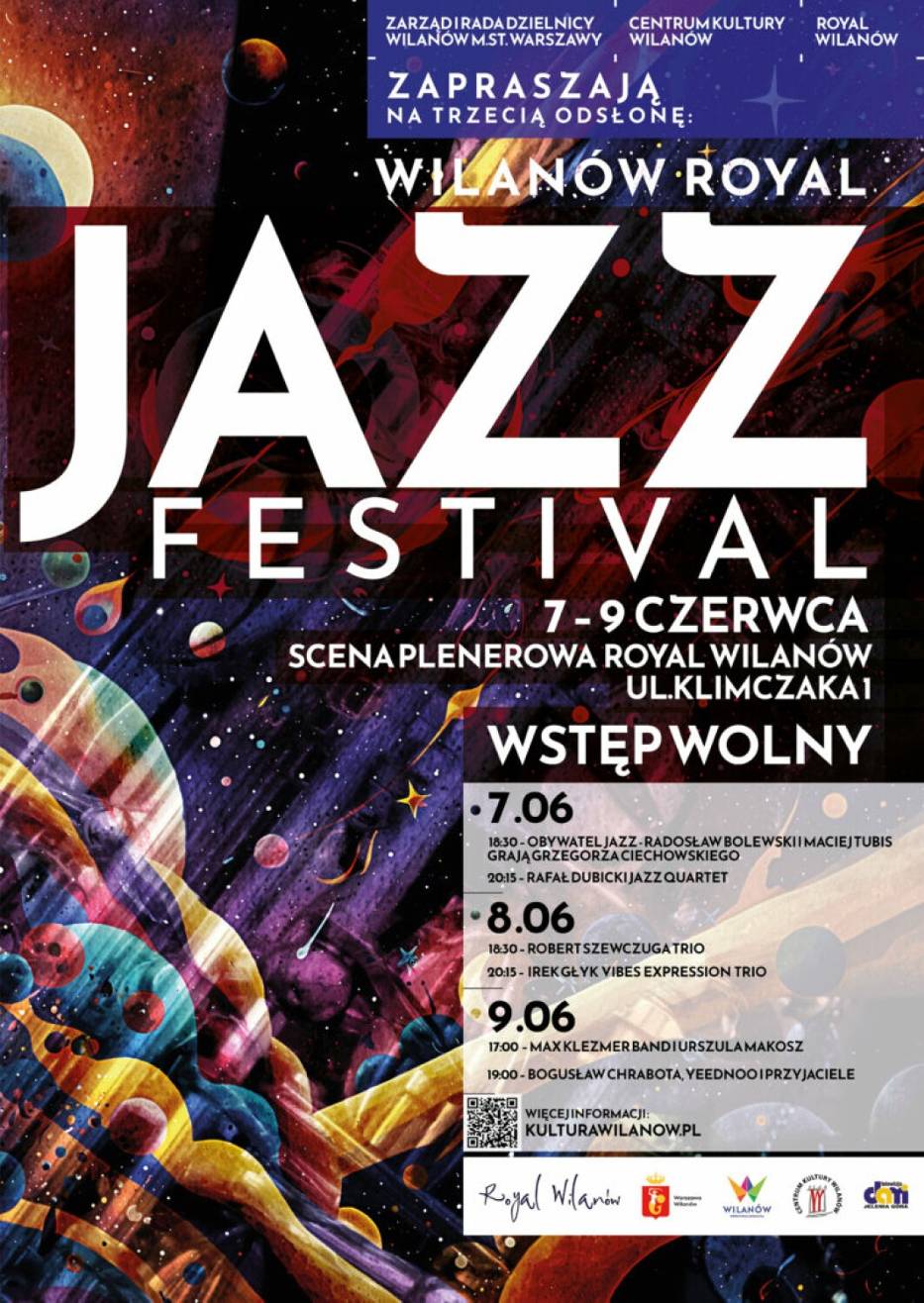 Rusza Wilanów Royal Jazz Festiwal. Przed nami 3 dni jazzowych koncertów na Wilanowie ( 7-9 czerwca)