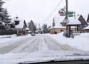 Trudne warunki na drogach na Podhalu. Dosypało śniegu, problemy na zakopiance