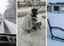 Śnieżyca w Śląskiem - to był niemal armagedon! Białe drogi i zasypane chodniki... - ZDJĘCIA. Sporo interwencji straży!