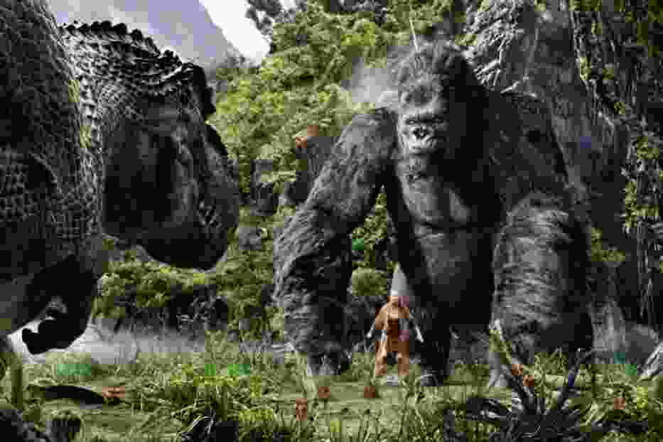 KAdr z filmu "King Kong"