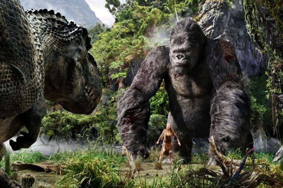 KAdr z filmu "King Kong"