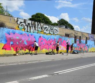 Nowy muralowy street art w Zduńskiej Woli ZDJĘCIA