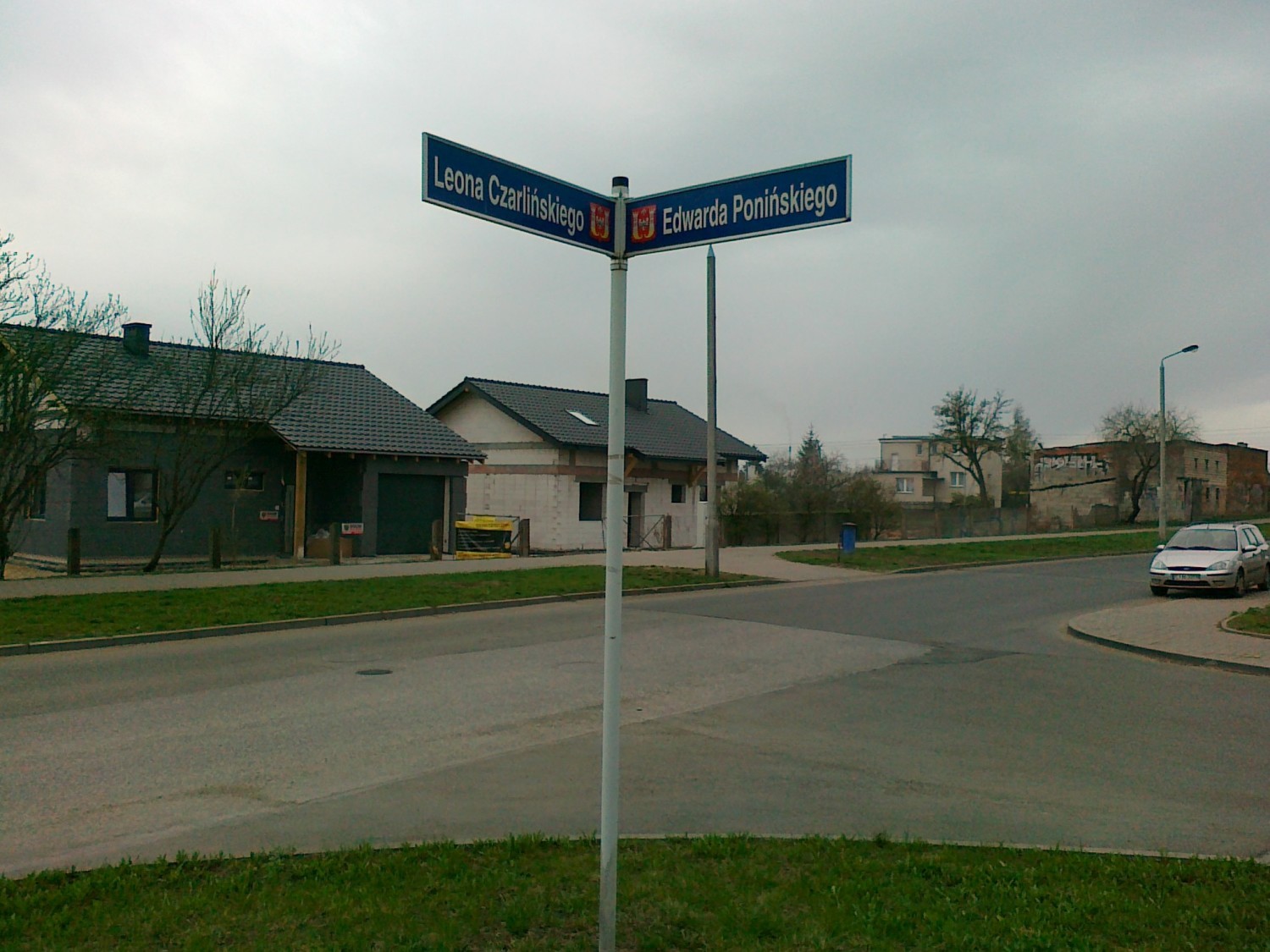 Skrzyżowanie Czarlińskiegoponińskiego Inowrocław Naszemiastopl