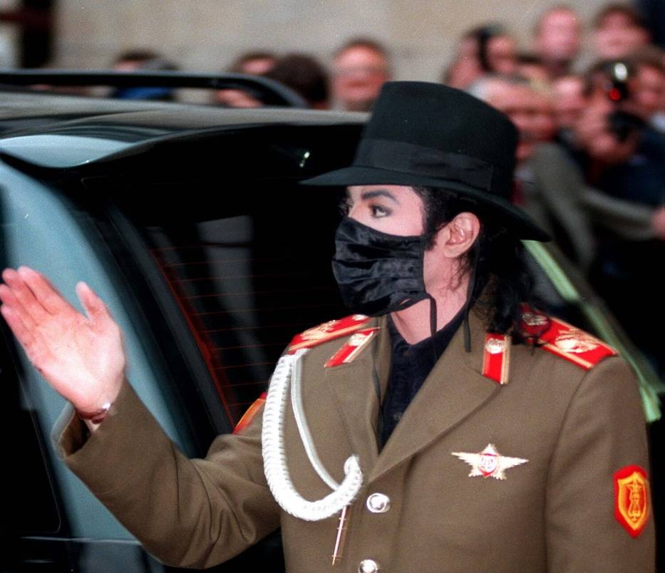 Michael Jackson podczas wizyty w Warszawie w 1997 roku
