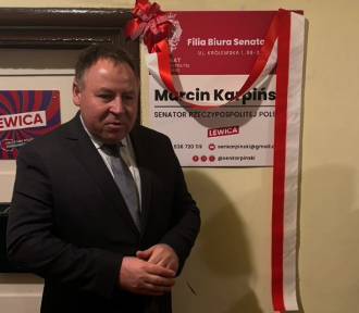 Otwarcie filii biura senatora Marcina Karpińskiego w Wieluniu
