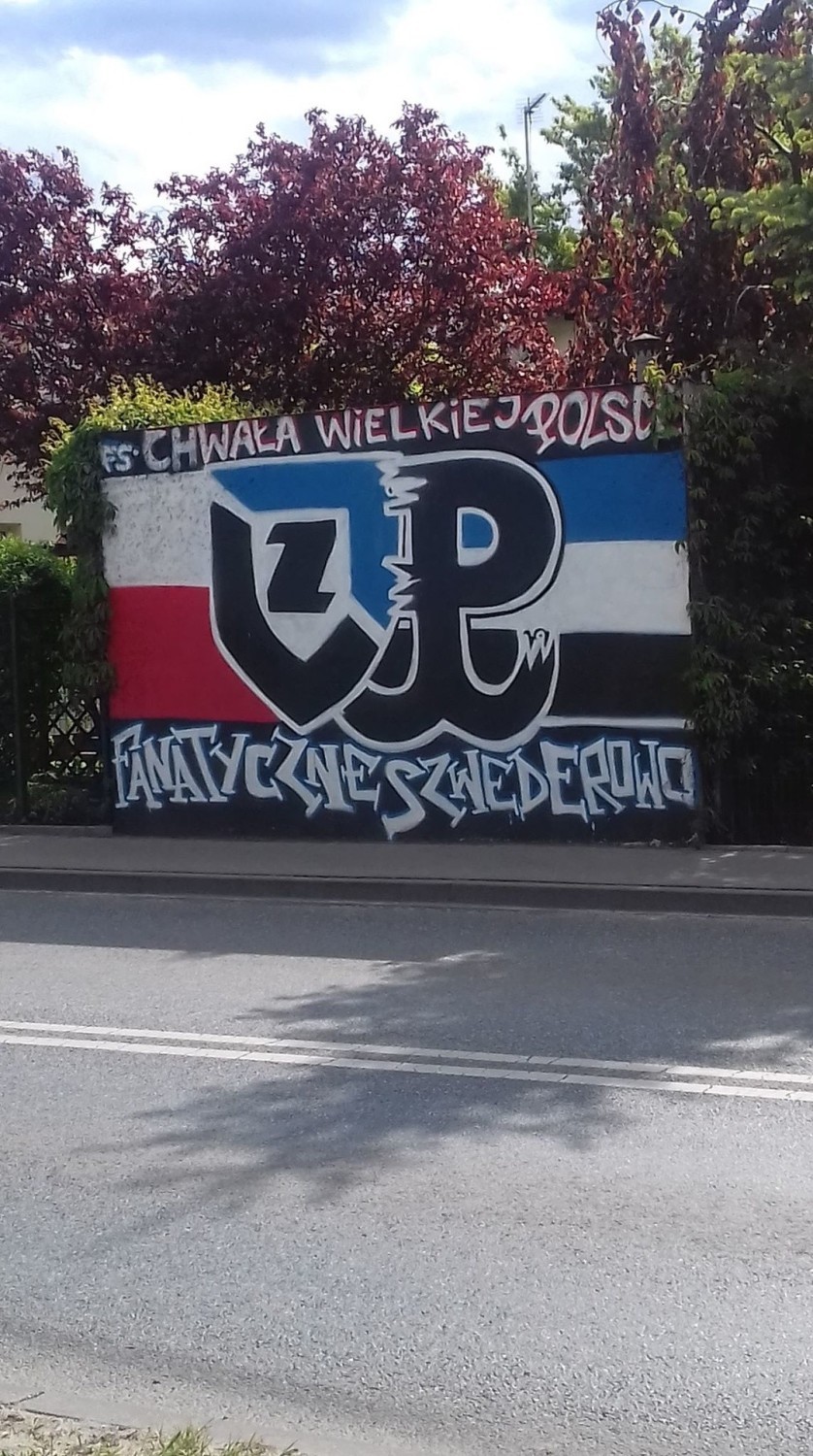 Ściany budynków, garaże, przystankowe wiaty i w wielu innych miejscach, z wolnym miejscem na rysunek - na symbole bydgoskiego Zawiszy można natknąć się niemal w każdym zakątku miasta