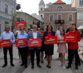 Lewica przedstawiła kandydatów z Piotrkowa i powiatu do Sejmu ZDJĘCIA