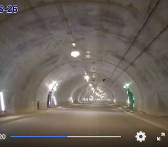 Przejechali się nowym tunelem S3 koło Satrych Bogaczowic, ale to robi wrażenie