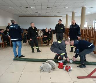 Strażacy z 6 powiatów uczestniczyli w Kursach Sędziów Zawodów Sportowo-Pożarniczych
