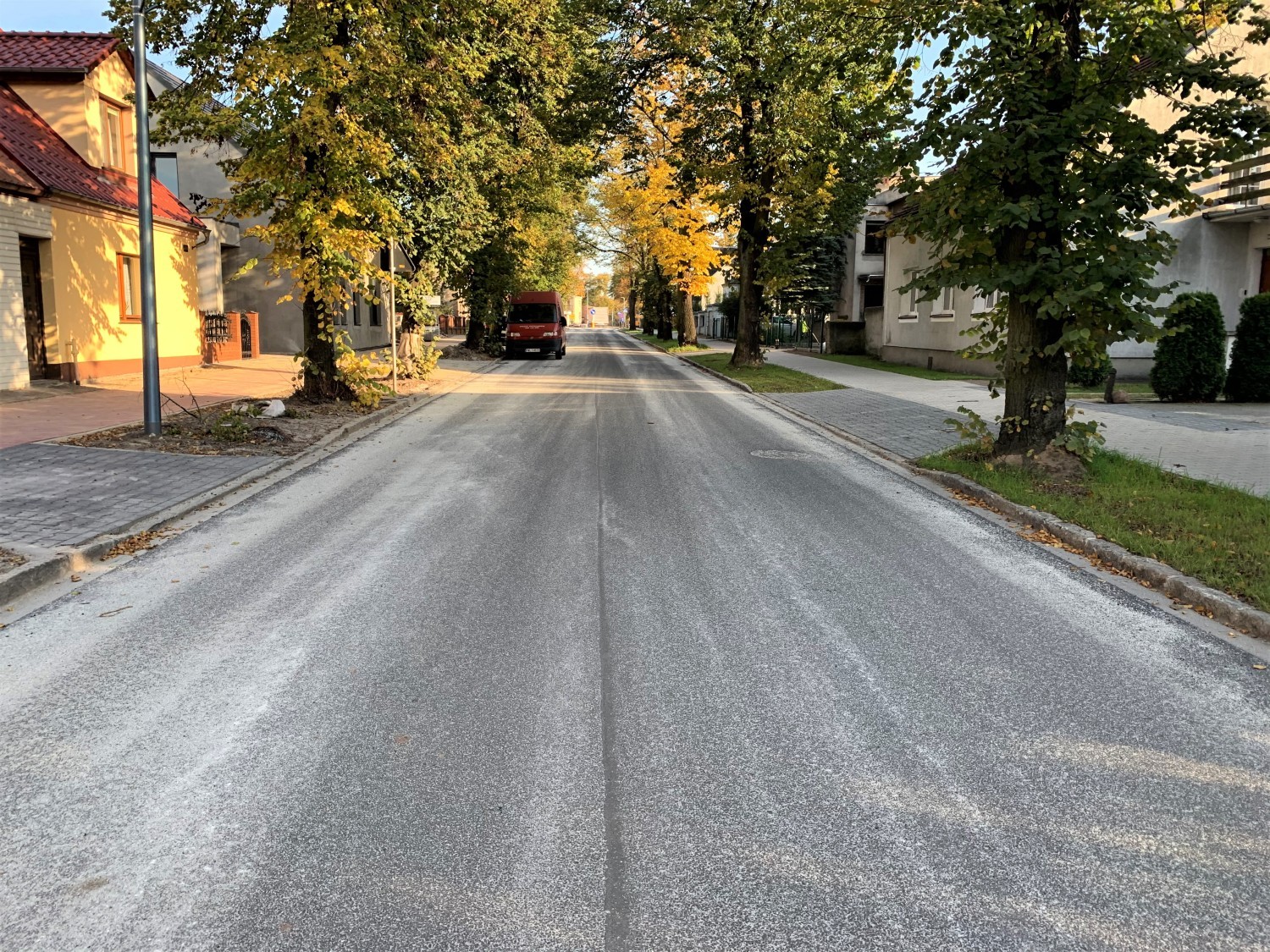 Ulica Lipowa w Wolsztynie wygląda coraz lepiej.