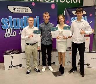 Uczniowie II LO w Bielsku Podlaskim nagrodzeni za badania jakości powietrza w mieście