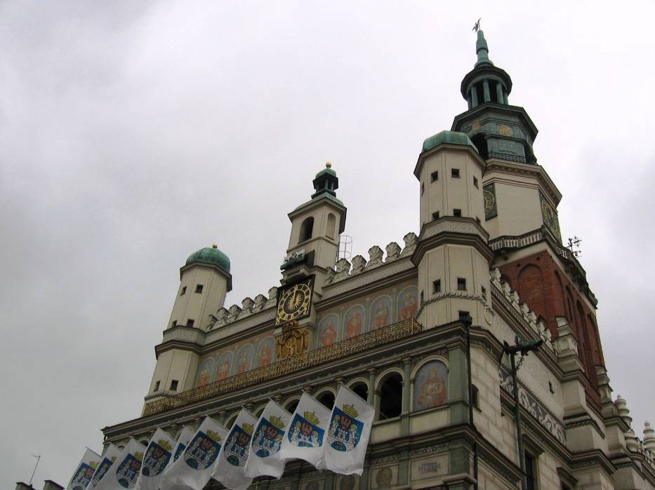 Poznański zegar na Ratuszu