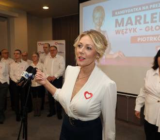 Marlena Wężyk-Głowacka kandydatką na prezydenta Piotrkowa. ZDJĘCIA