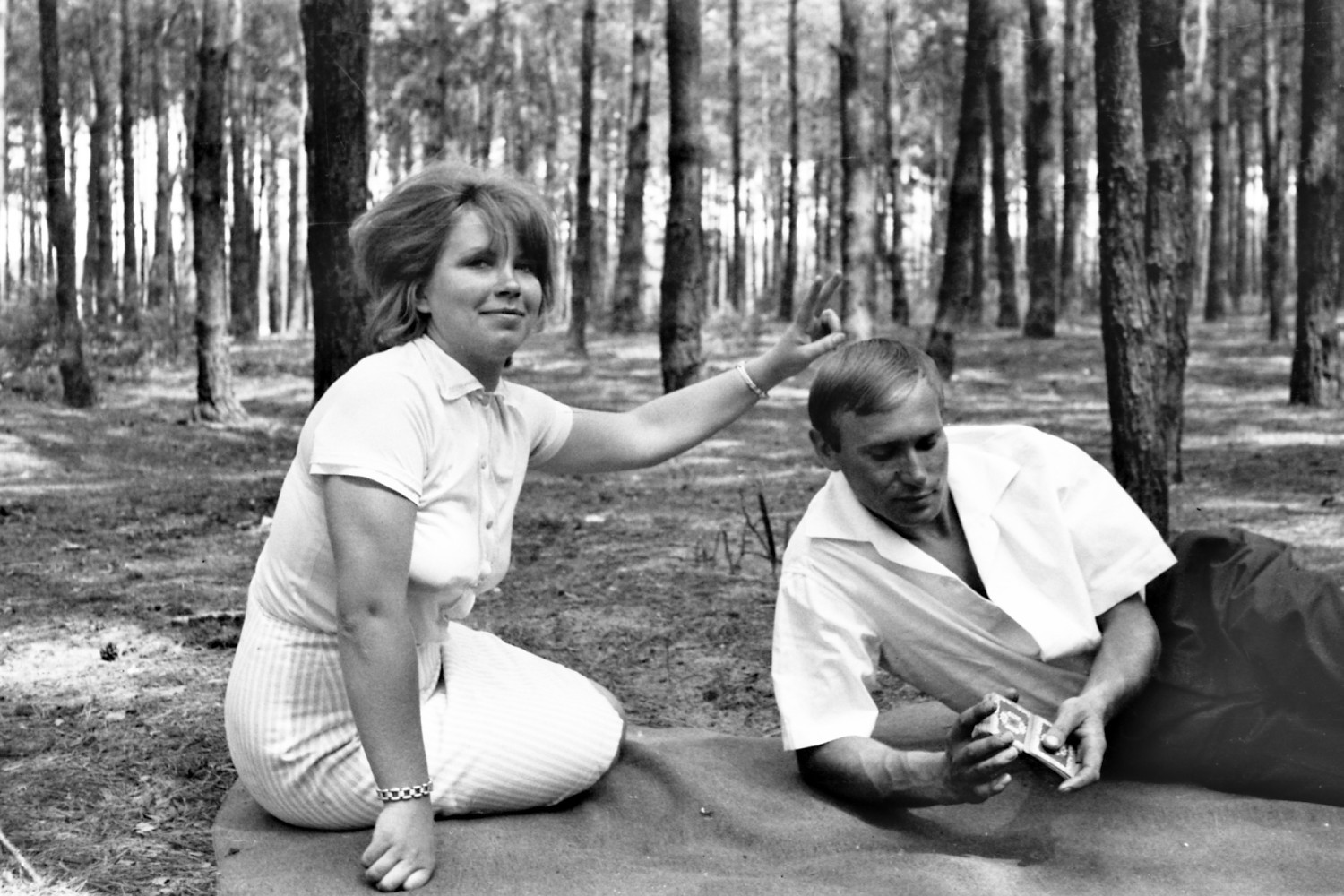 Na letnisku w Rudzie pod Sieradzem ponad 50 lat temu