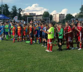 Zmagania małych piłkarzy w Augustowie