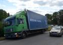 Uciechów: ciężarówka w rowie! Utrudnienie na objeździe śmiertelnego wypadku w kierunku Wrocławia