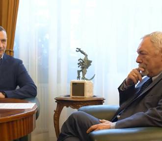 Mer Kijowa w gabinecie prezydenta Krakowa Jacka Majchrowskiego. O czym rozmawiali? 