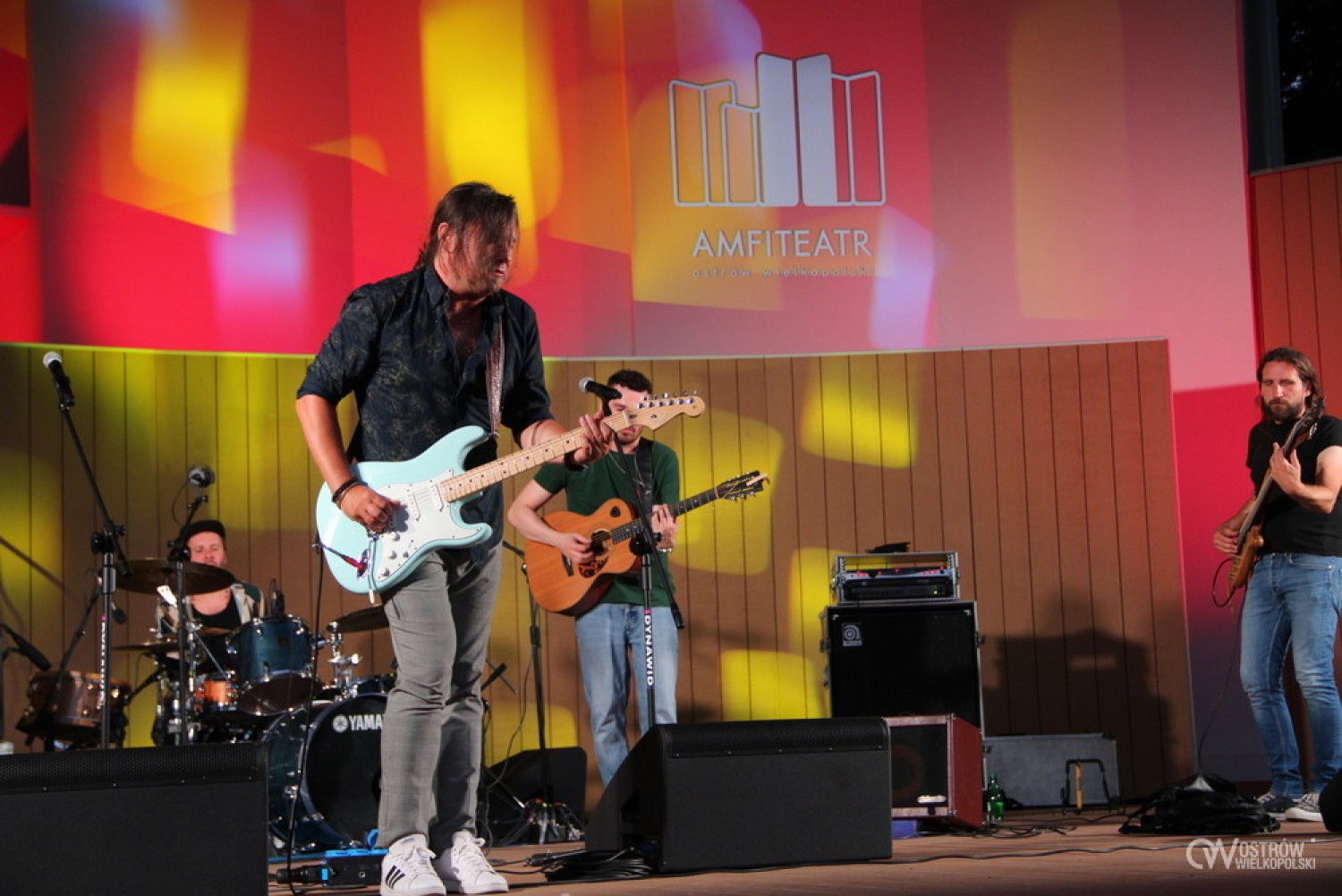 ubert Szczęsny Band wystąpił w ostrowskim amfiteatrze