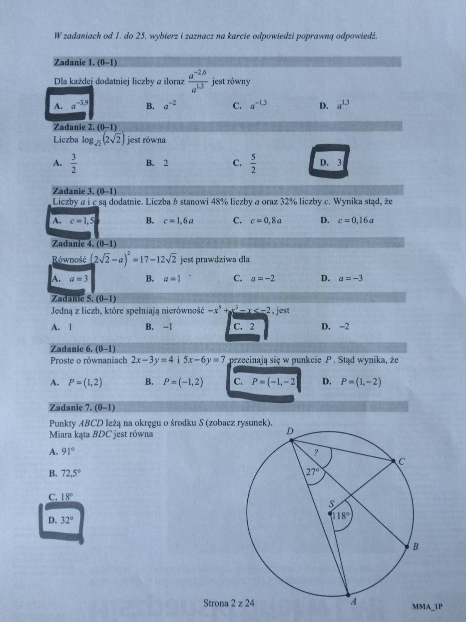 Test Z Historii Klasa 7 Dzial 1 Sprawdzian Historii Klasa 7 Dzia 1 Pierwsza Poowa Xix Wieku - question