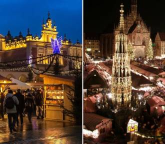 Po lewej jarmark w Krakowie, po prawej w Norymberdze. Czy są różnice w cenach?