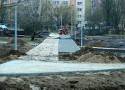 Nowy park na osiedlu Zawadzkiego powstaje w zawrotnym tempie