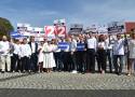 Kandydaci Koalicji Obywatelskiejdo Sejmu RP w okręgu nr 11 przedstawieni w Sieradzu FOTO