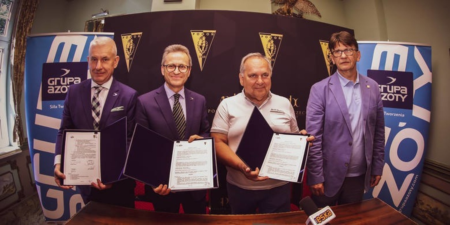 PARTNERZY POGONI- My w dużym stopniu funkcjonujemy dzięki dwóm naszych dużym partnerom, czyli Miastu i Grupie Azoty - dodaje prezes Mroczek