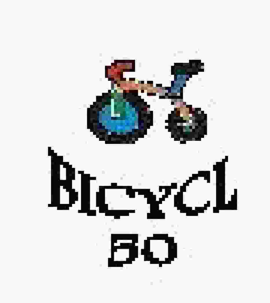 Znak Nowogardzkiego Klubu Rowerowego "BICYCL 50"